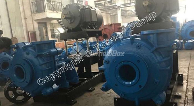 Tobee® supply AH slurry pump for tailing and minerals processing